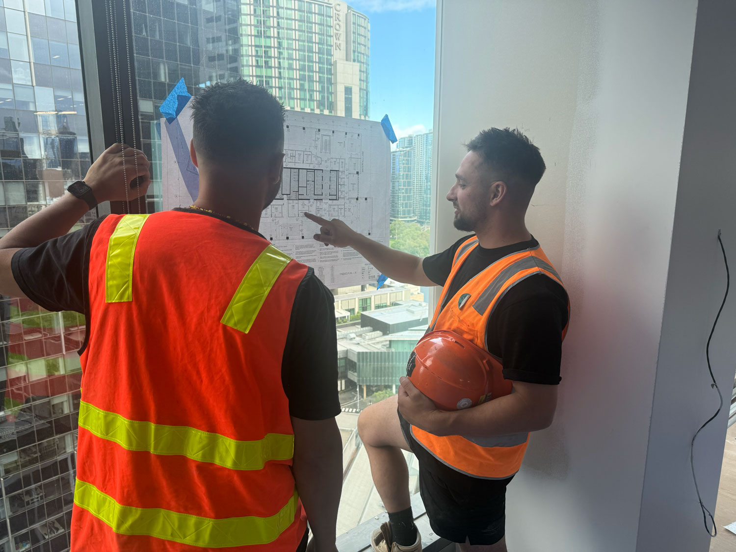 CabCrew team reviewing plans